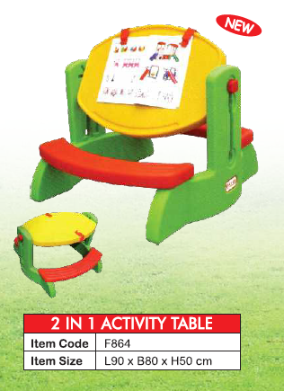 2 in 1 Activity Table